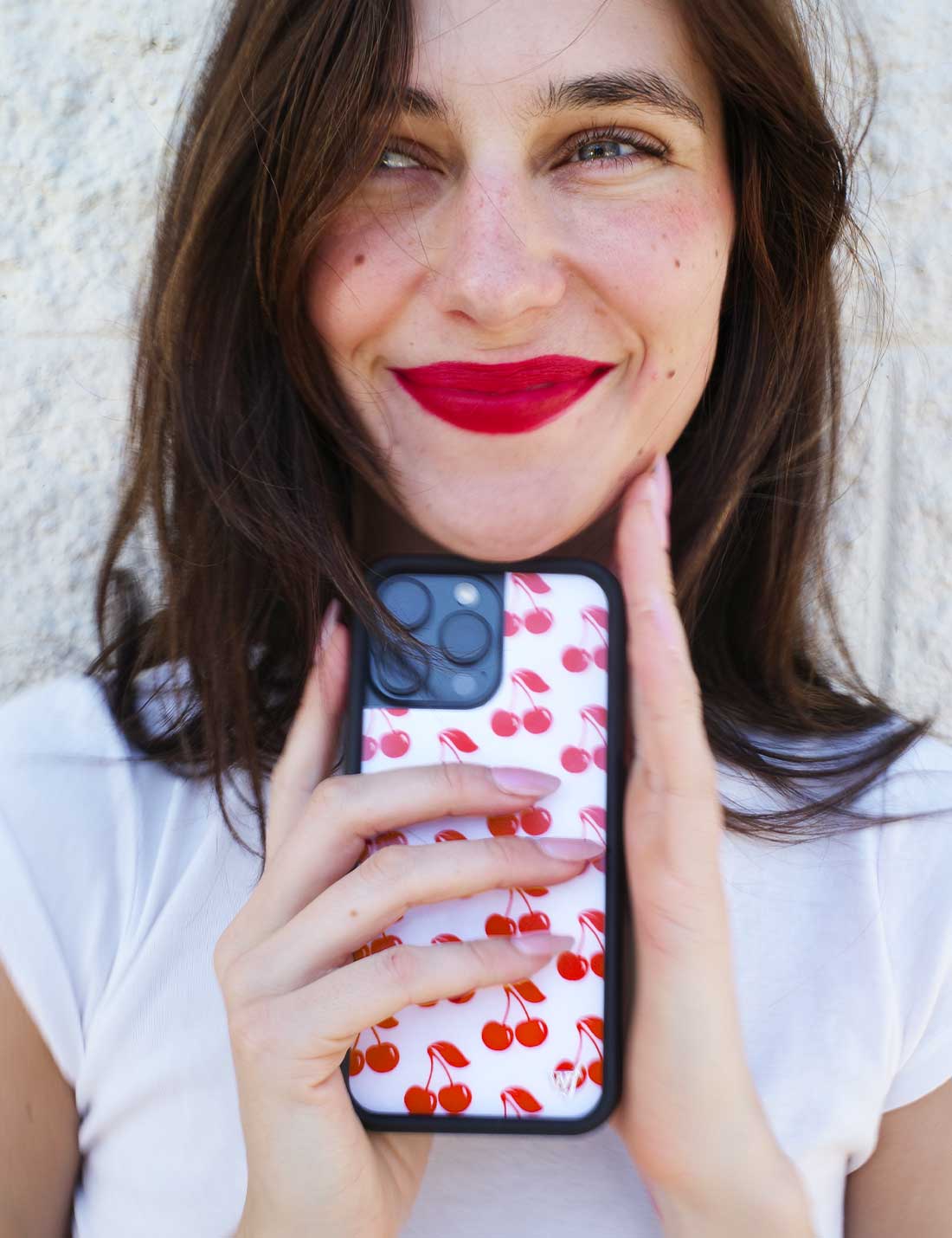 Wildflower American Cherries iPhone Case
