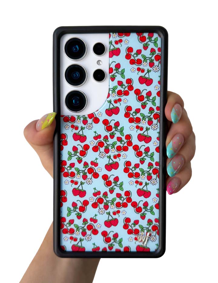 Wildflowers Baby Berries Samsung Galaxy Case