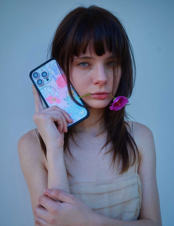Wildflower Bluebelle Dreams Samsung Galaxy Case