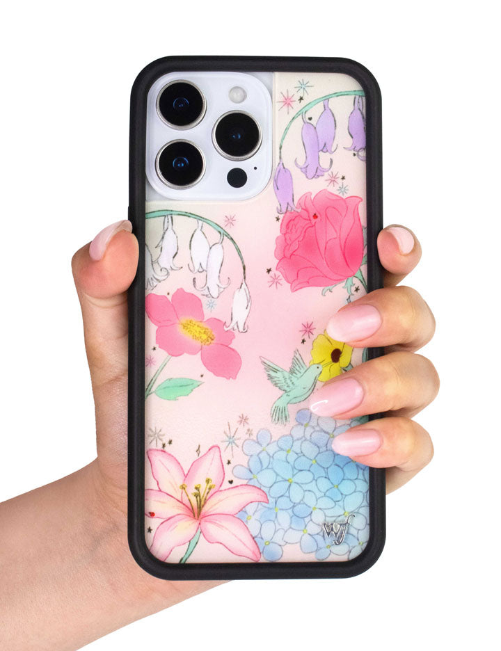 Wildflower Bluebelle Dreams iPhone Case