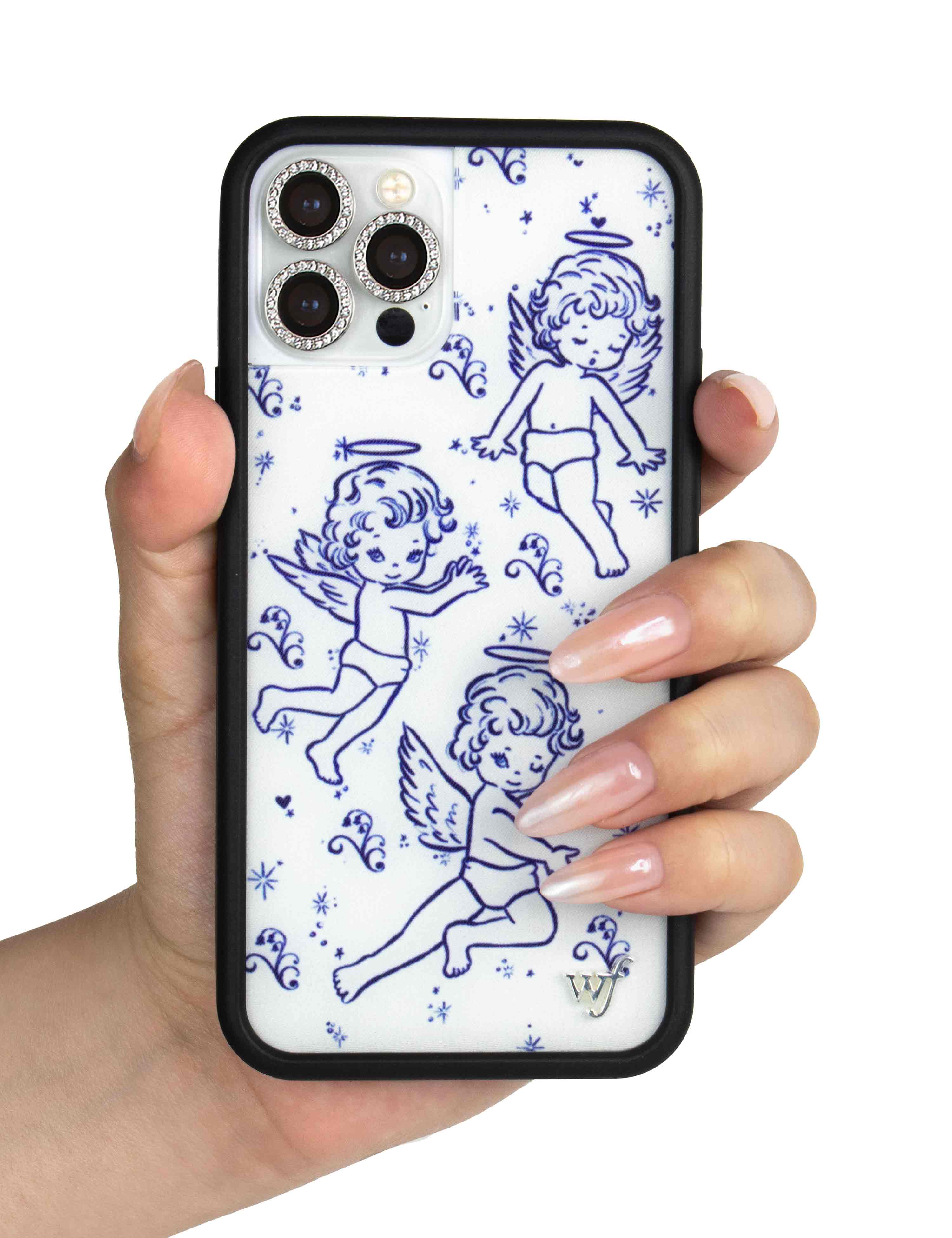 Wildflower Cherubs iPhone Case