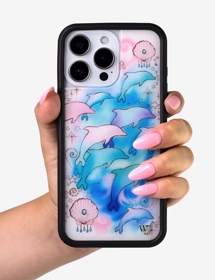Wildflower Dolphin Dreams iPhone Case