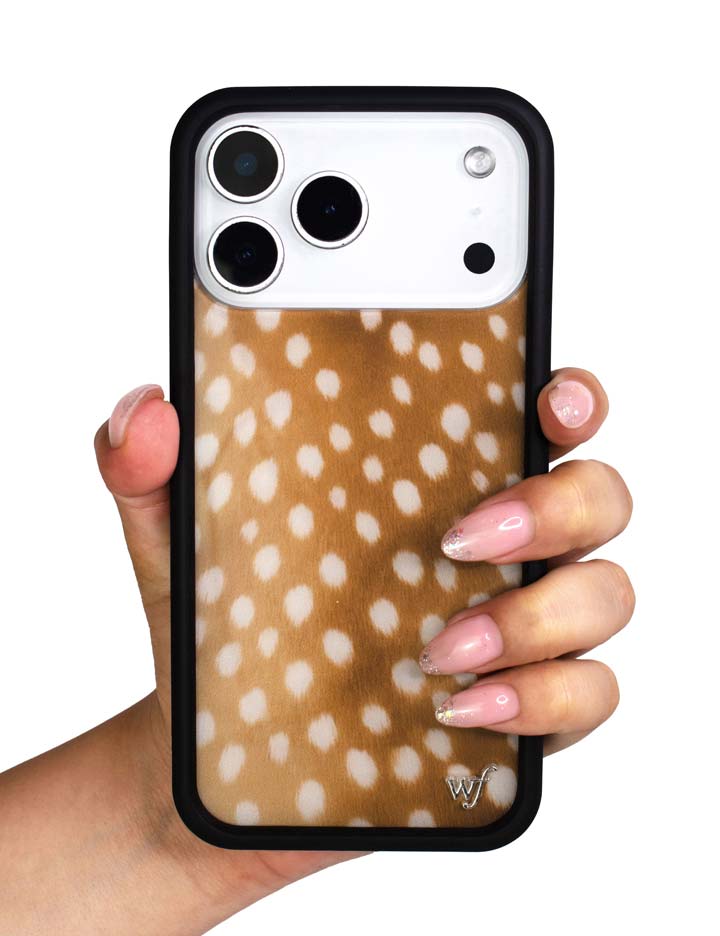 Wildflower Fawn iPhone Case
