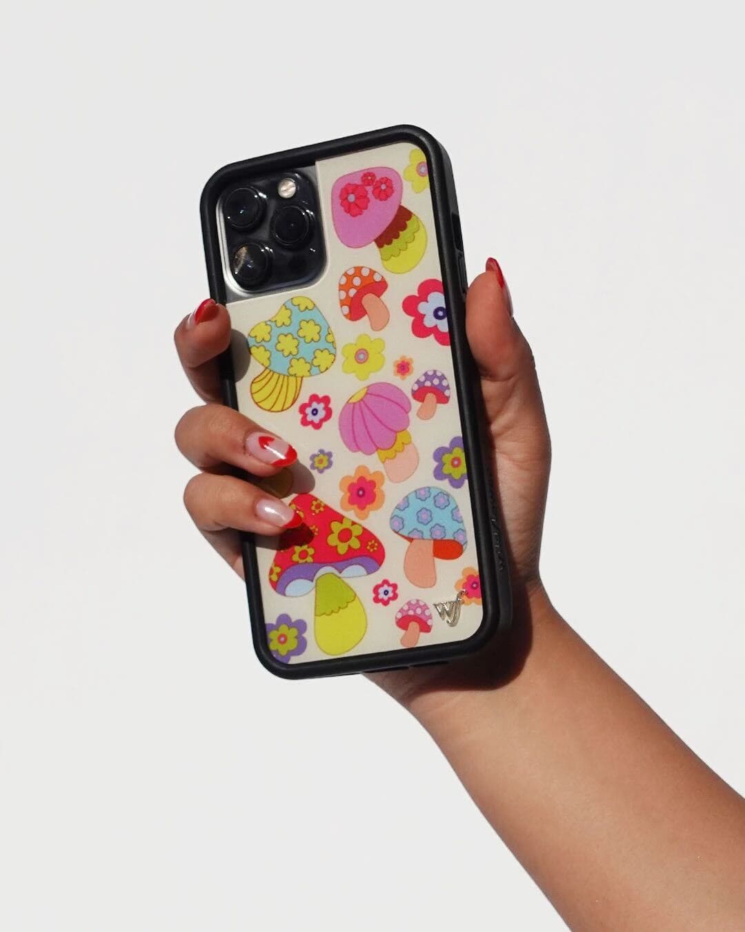 Wildflower Groovy Shroom iPhone Case