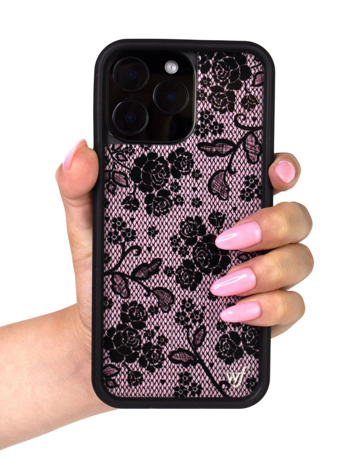 Wildflower Lace Lover iPhone Case