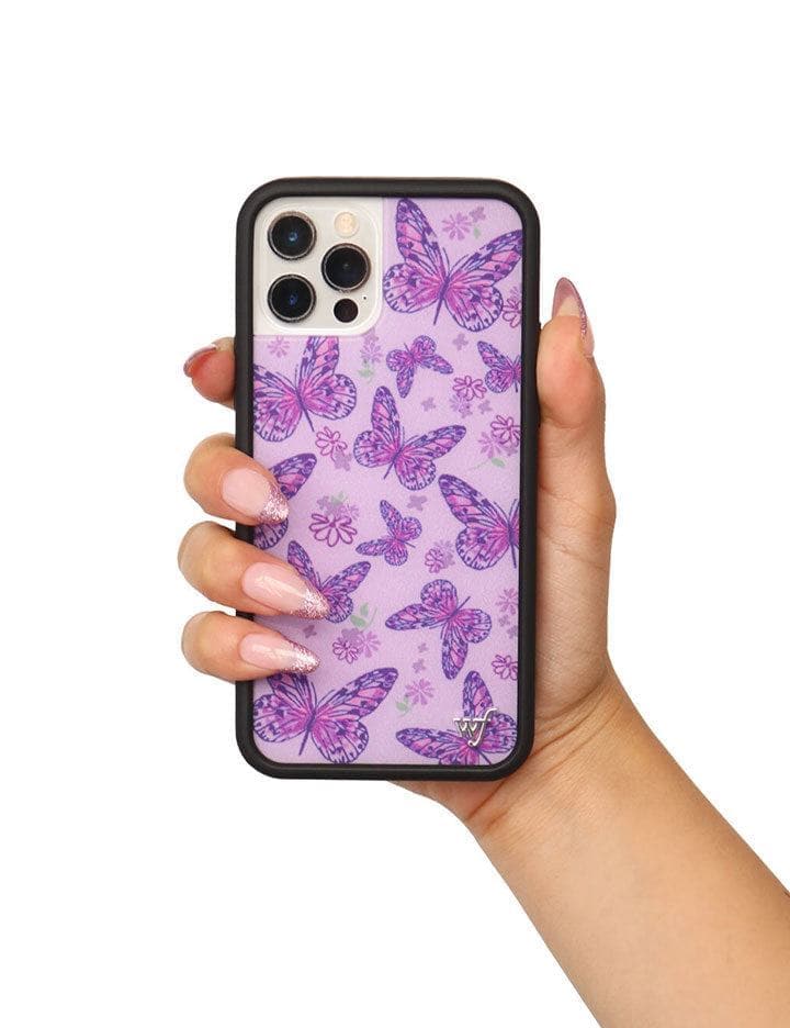 Wildflower Butterfly | Lavender iPhone Case