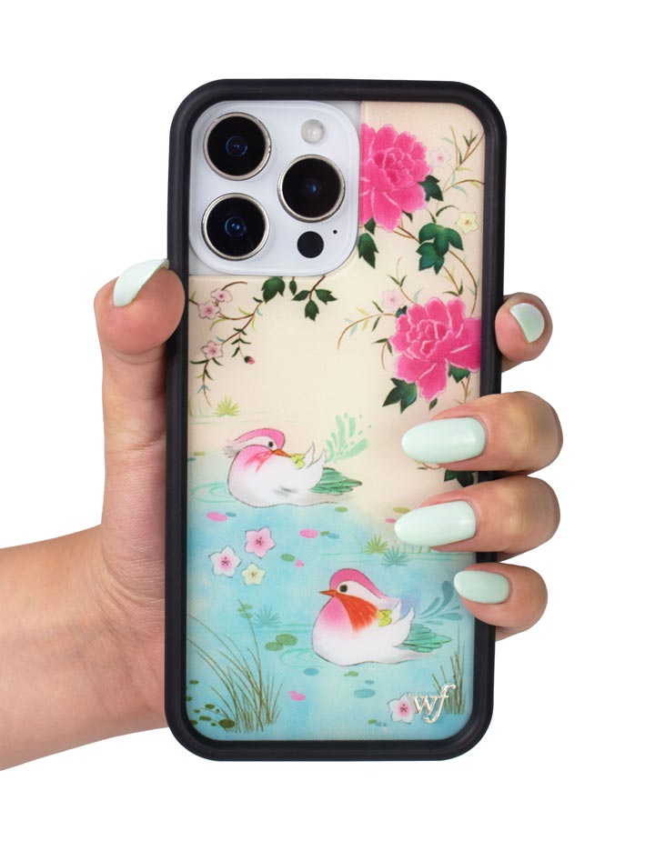 Wildflower Lovers Lagoon iPhone Case