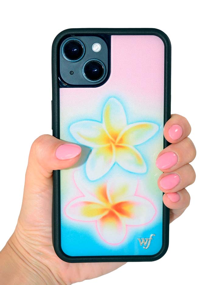Wildflower Pastel Plumeria iPhone Case