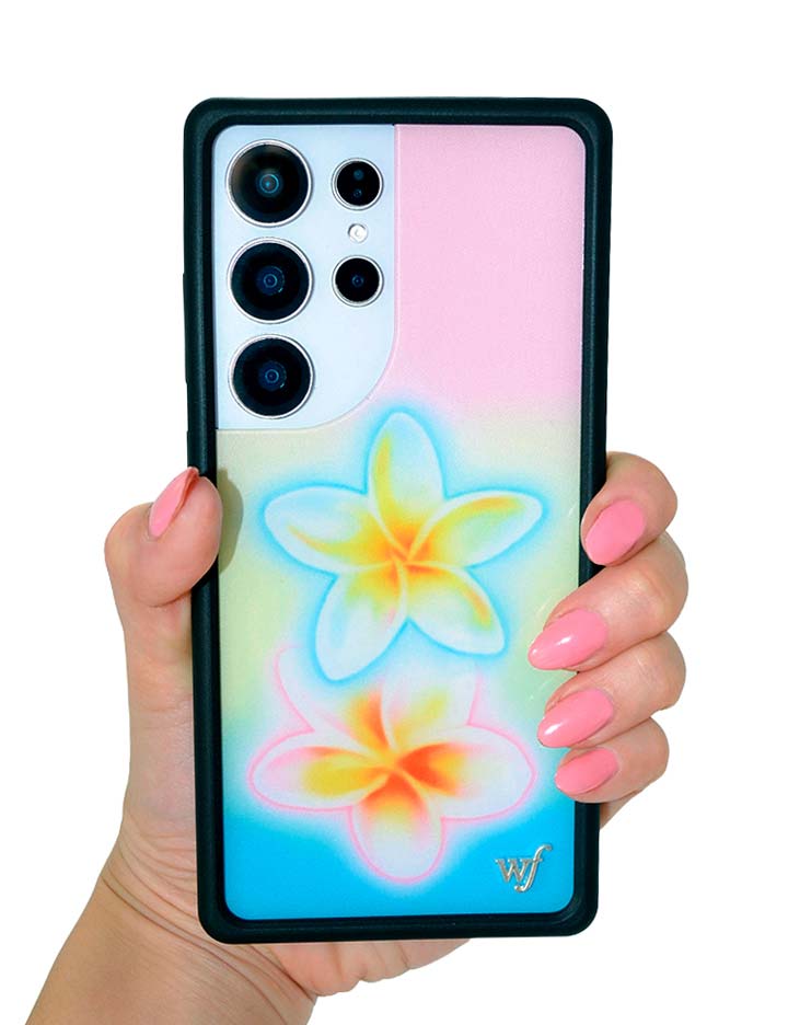 Wildflower Pastel Plumeria Samsung Galaxy Case