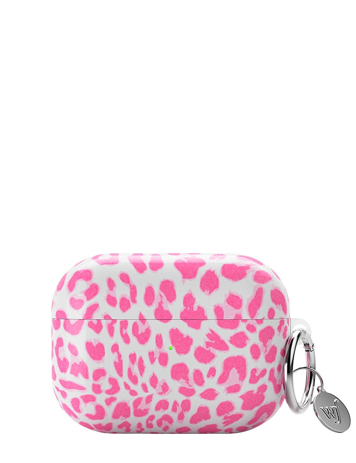Wildflower Pink Meow AirPods Case