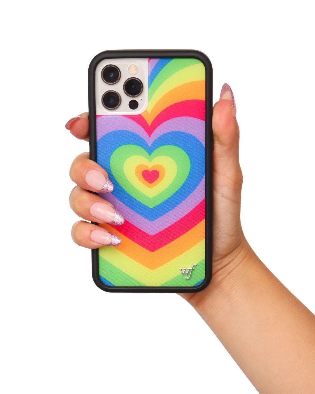 Wildflower Latte Love | Rainbow iPhone Case