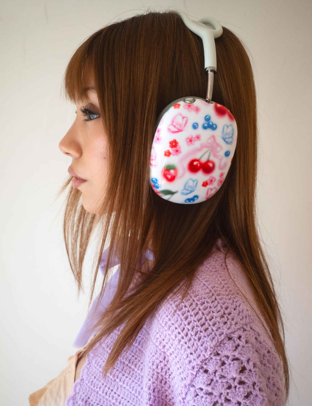 Wildflower Sweet Cherries Airpod Max Case
