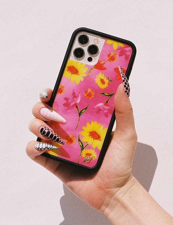 Wildflower Sunflower Spring Floral iPhone Case