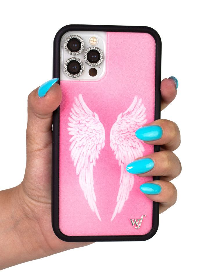Wildflower Angel Baby |Pink iPhone Case