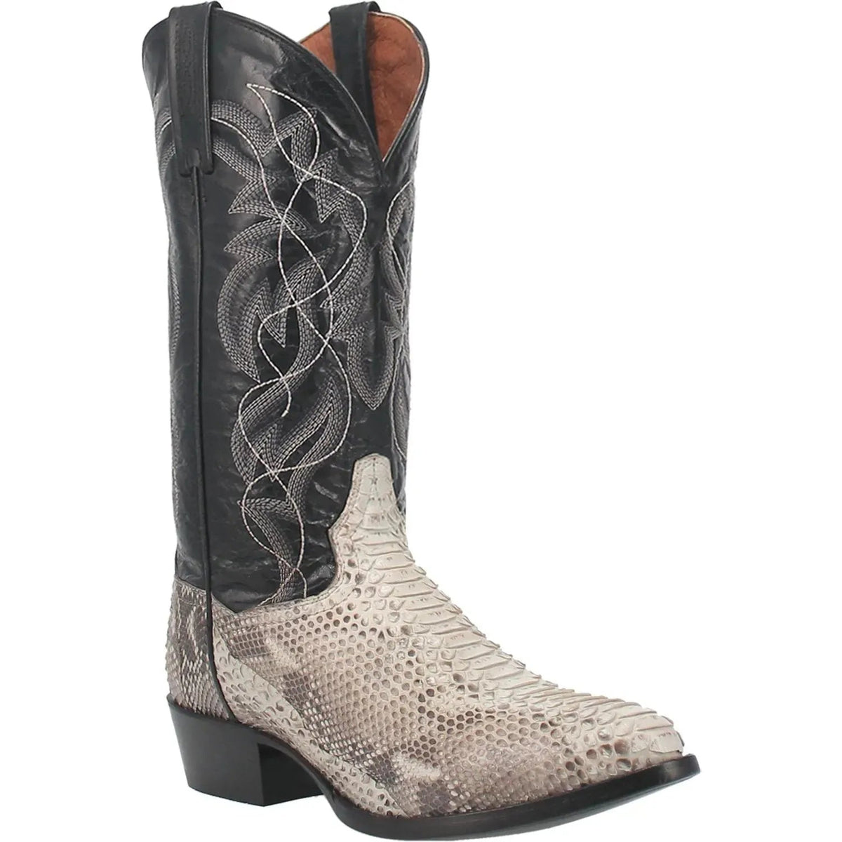 Python Leather Men's Cowboy Boots by Dan Post