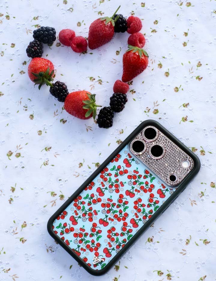 Wildflower Baby Berries iPhone Case