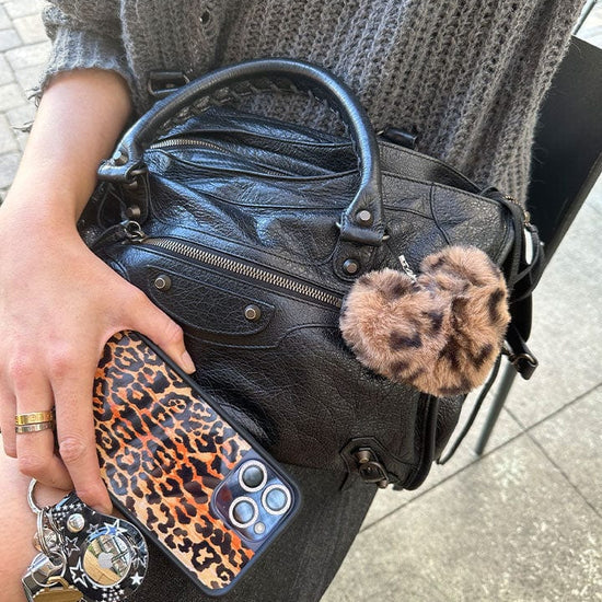 Wildflower Leopard Love iPhone Case