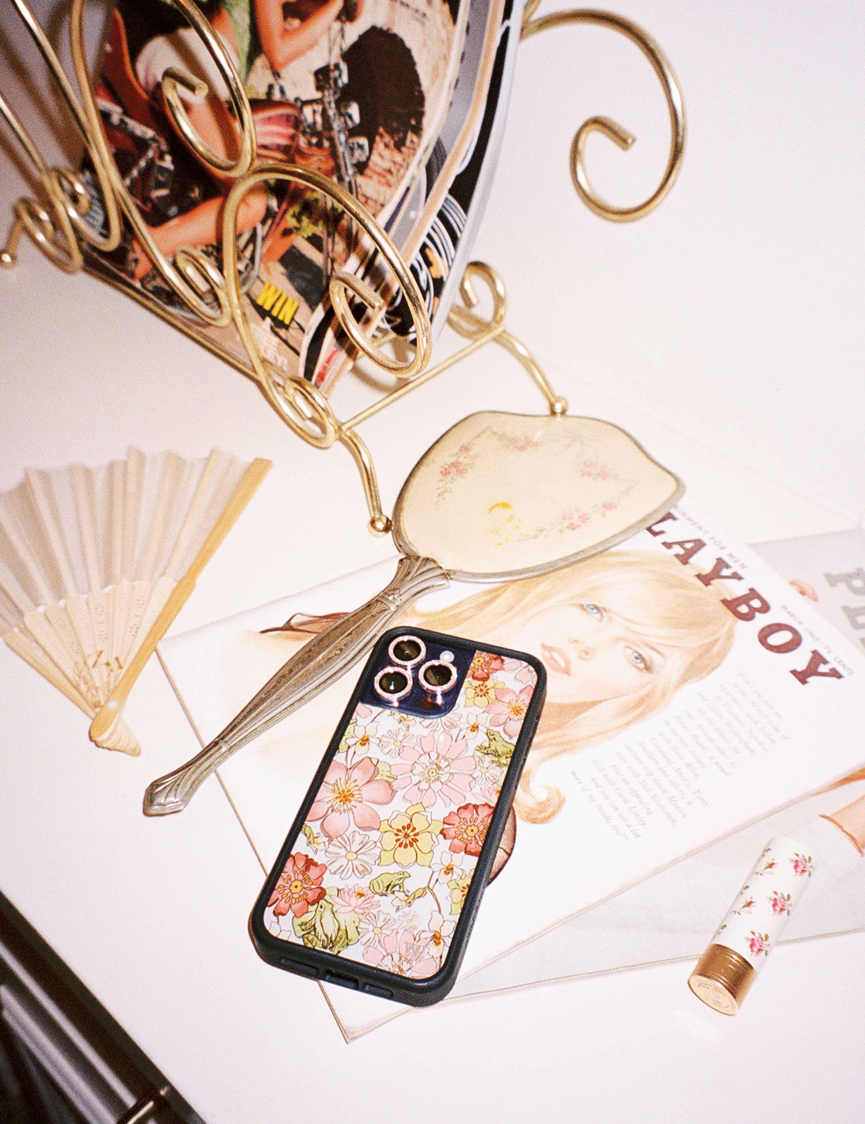 Wildflower Lily Pad Floral iPhone Case