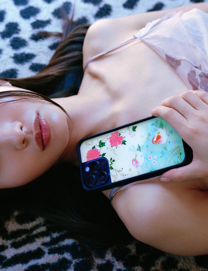 Wildflower Lovers Lagoon iPhone Case