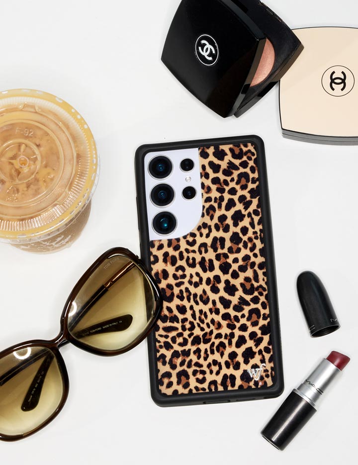 Wildflower Meow Samsung Galaxy Case