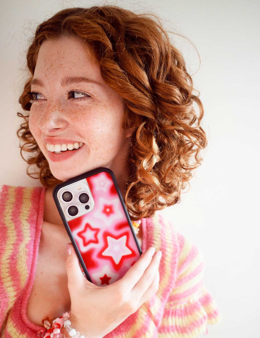Wildflower Dream Star | Red iPhone Case