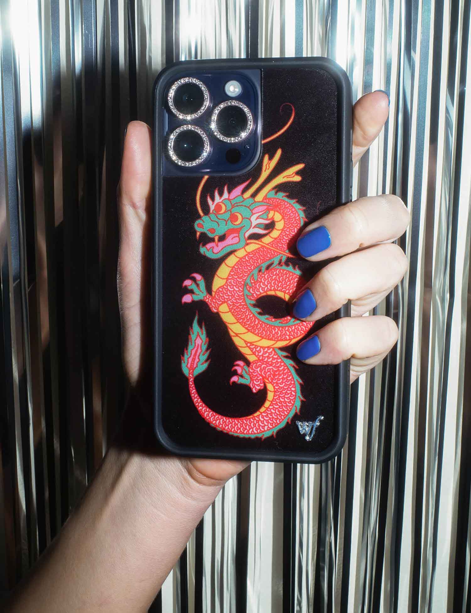 Wildflower Year of the Dragon iPhone Case