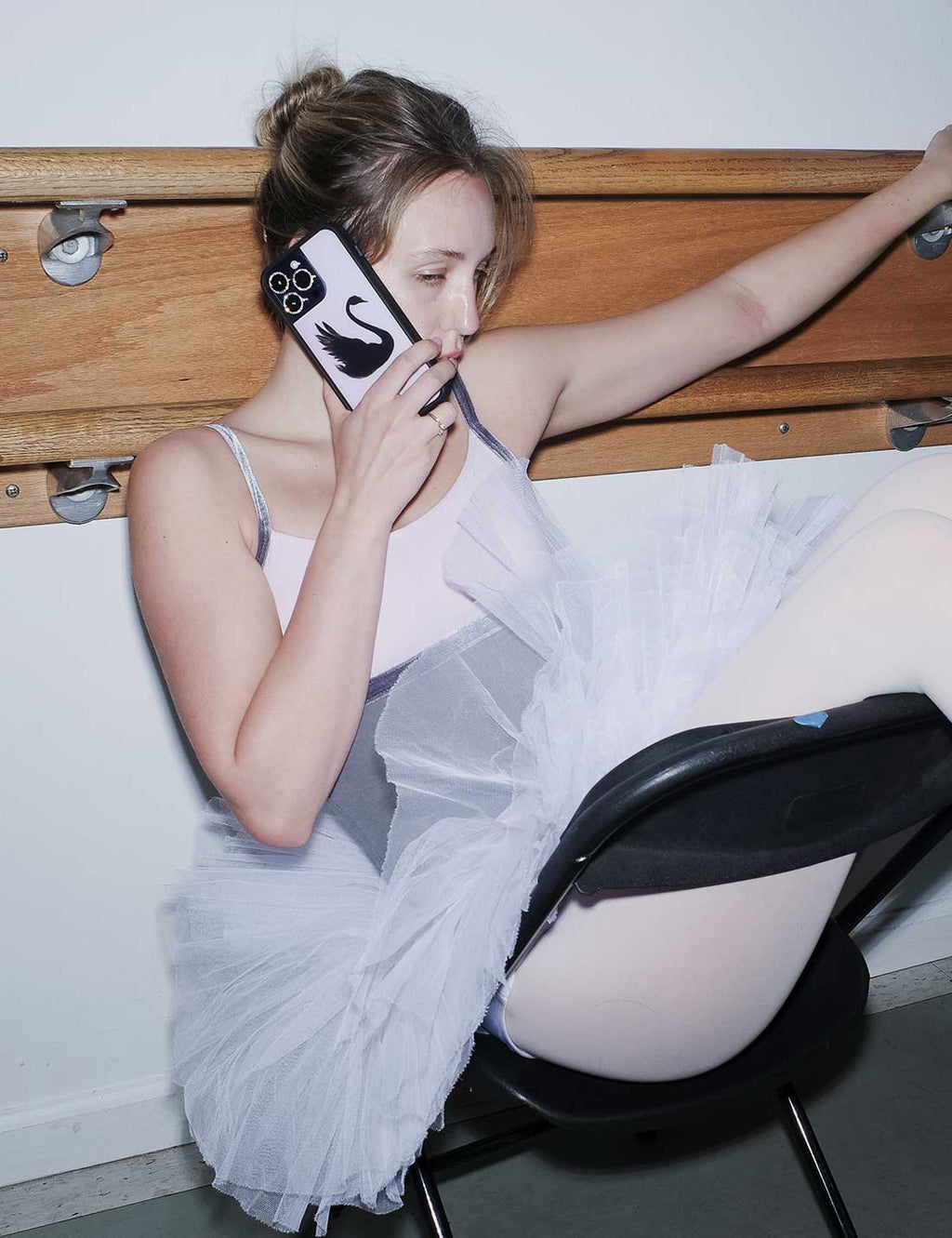Wildflower Black Swan Samsung Galaxy Case