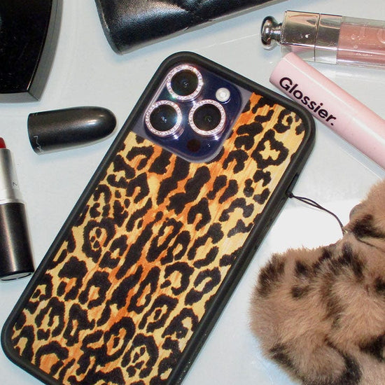 Wildflower Leopard Love iPhone Case