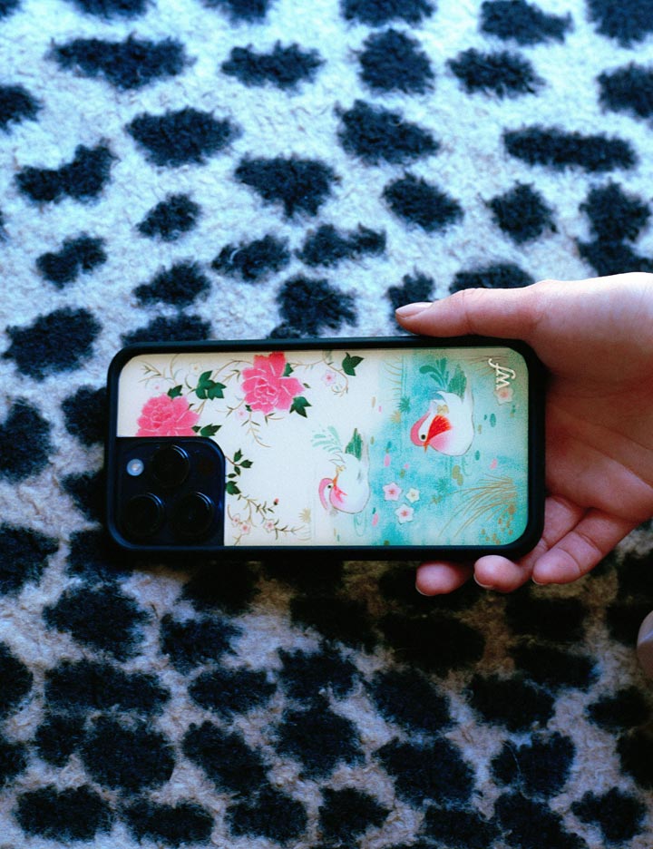 Wildflower Lovers Lagoon iPhone Case