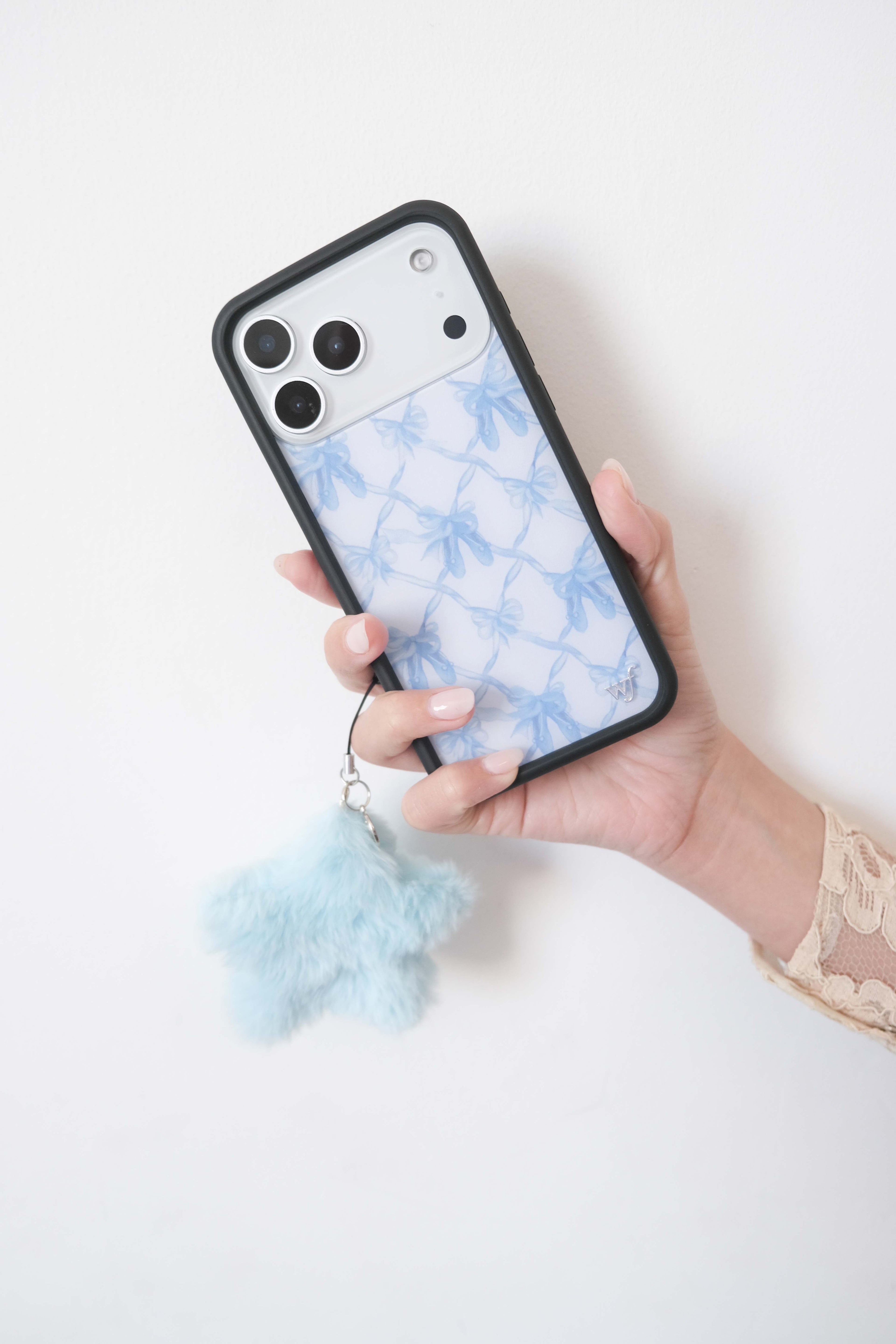 Wildflower On Pointe | Blue iPhone Case