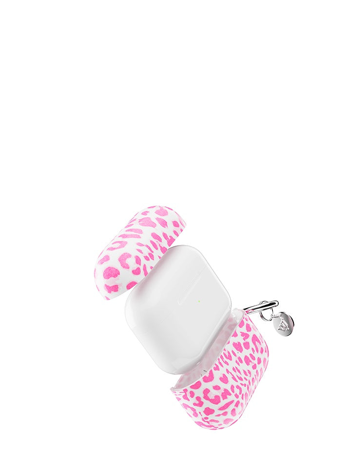 Wildflower Pink Meow AirPods Case