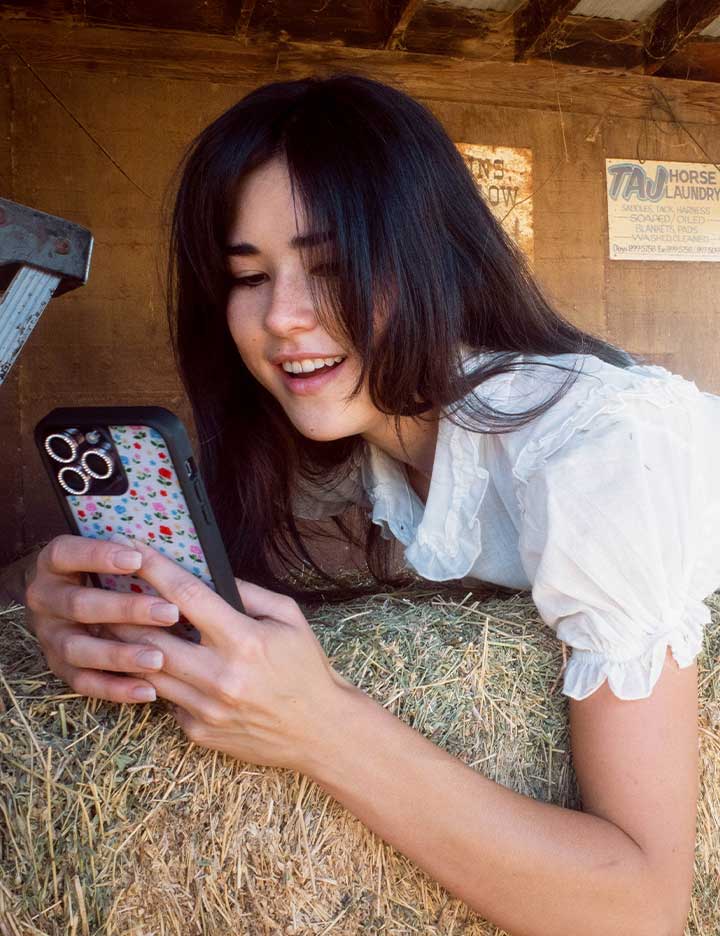 Wildflower Prairie Floral iPhone Case