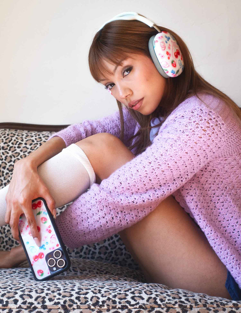 Wildflower Sweet Cherries Airpod Max Case