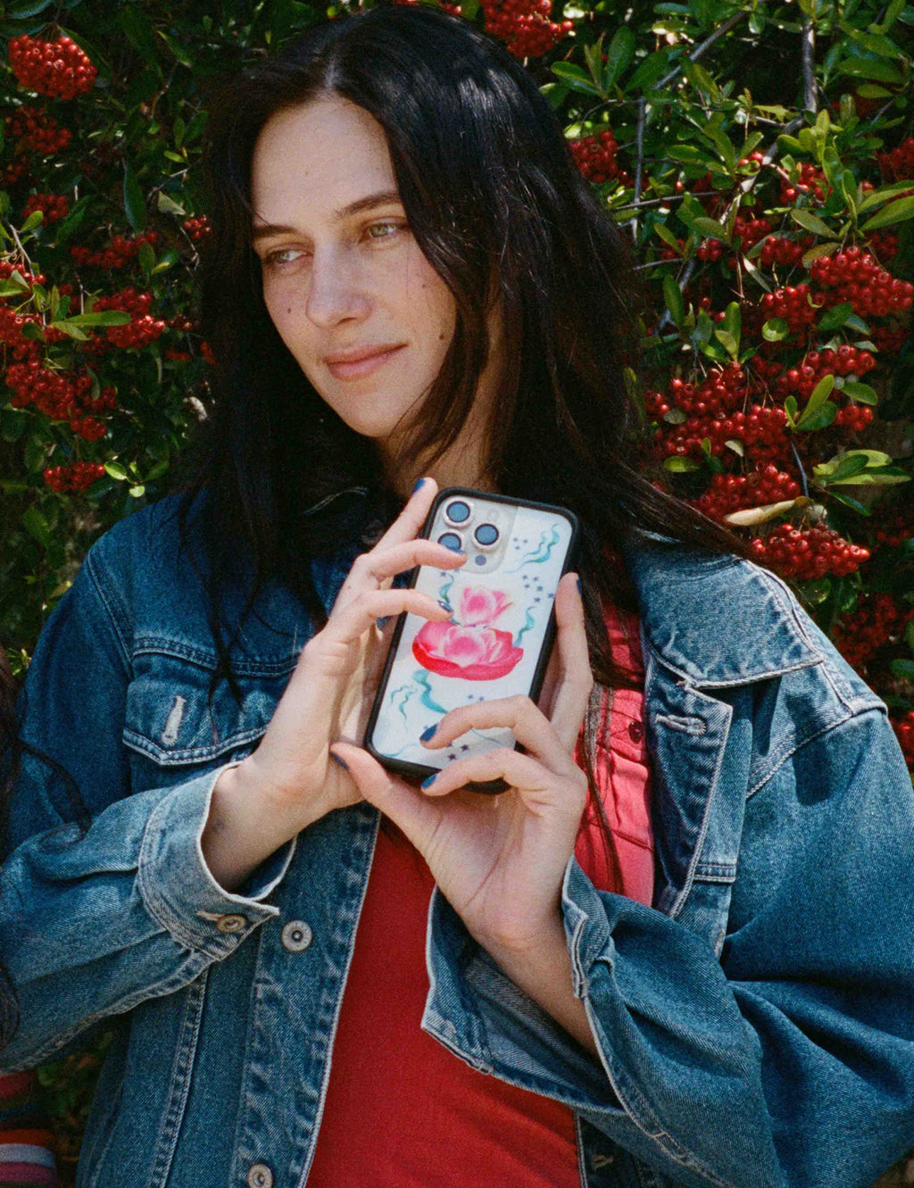 Wildflower Tulip Baby iPhone Case