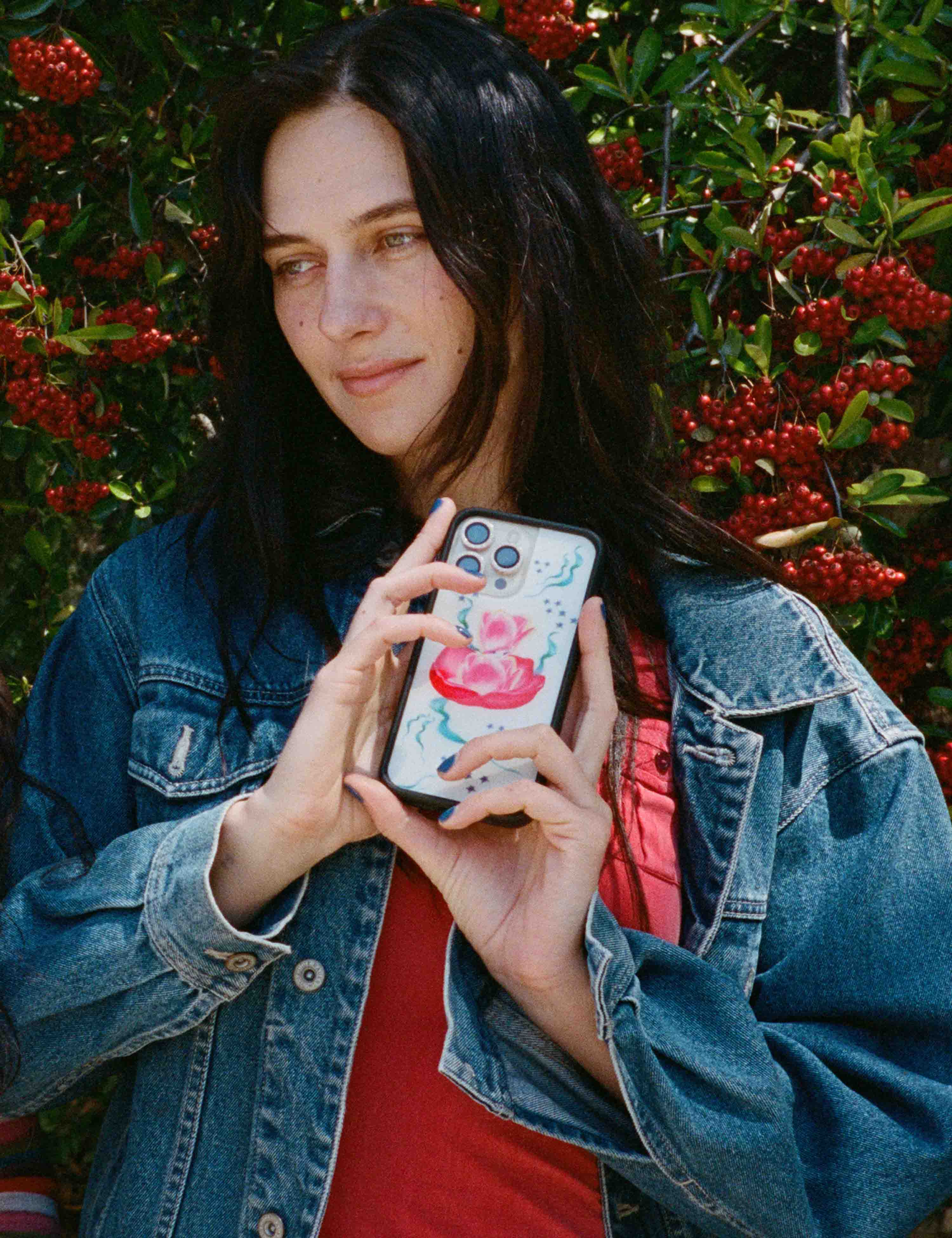 Wildflower Tulip Baby iPhone Case