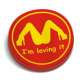 I'm Loving It Hard Hat Decal