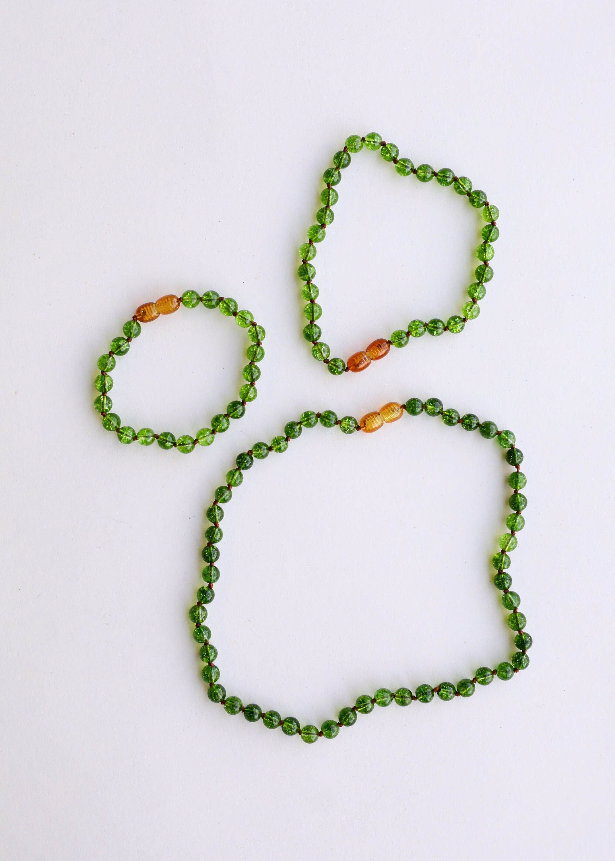 CanyonLeaf Pure Gemstone + Peridot || Anklet or Bracelet