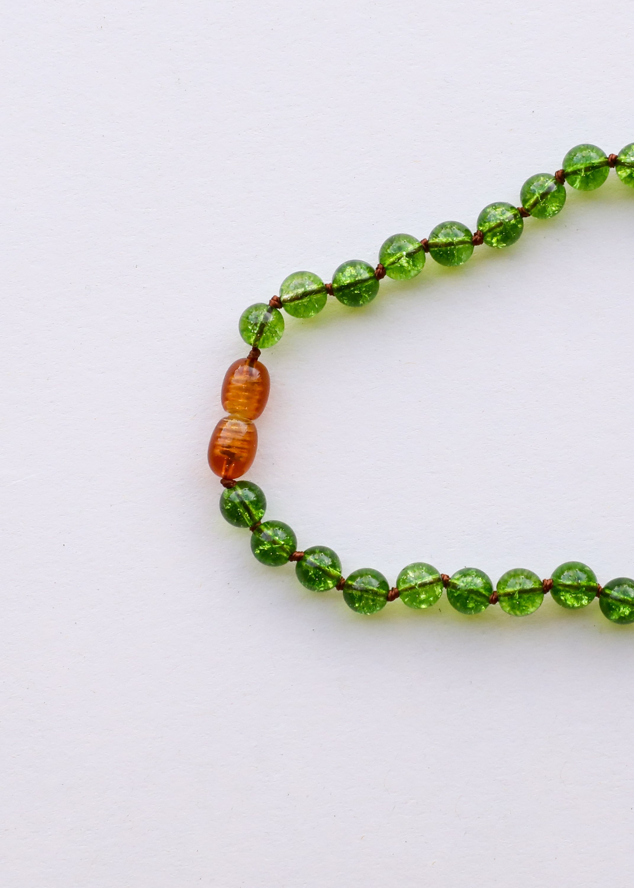 CanyonLeaf Pure Gemstone + Peridot || Anklet or Bracelet