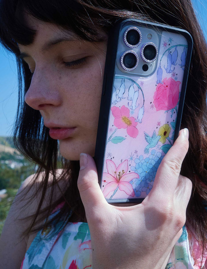 Wildflower Bluebelle Dreams iPhone Case