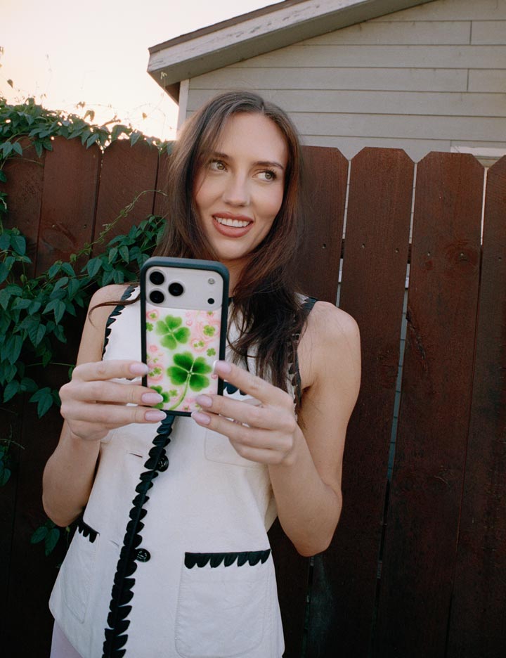Wildflower Miss Lucky iPhone Case