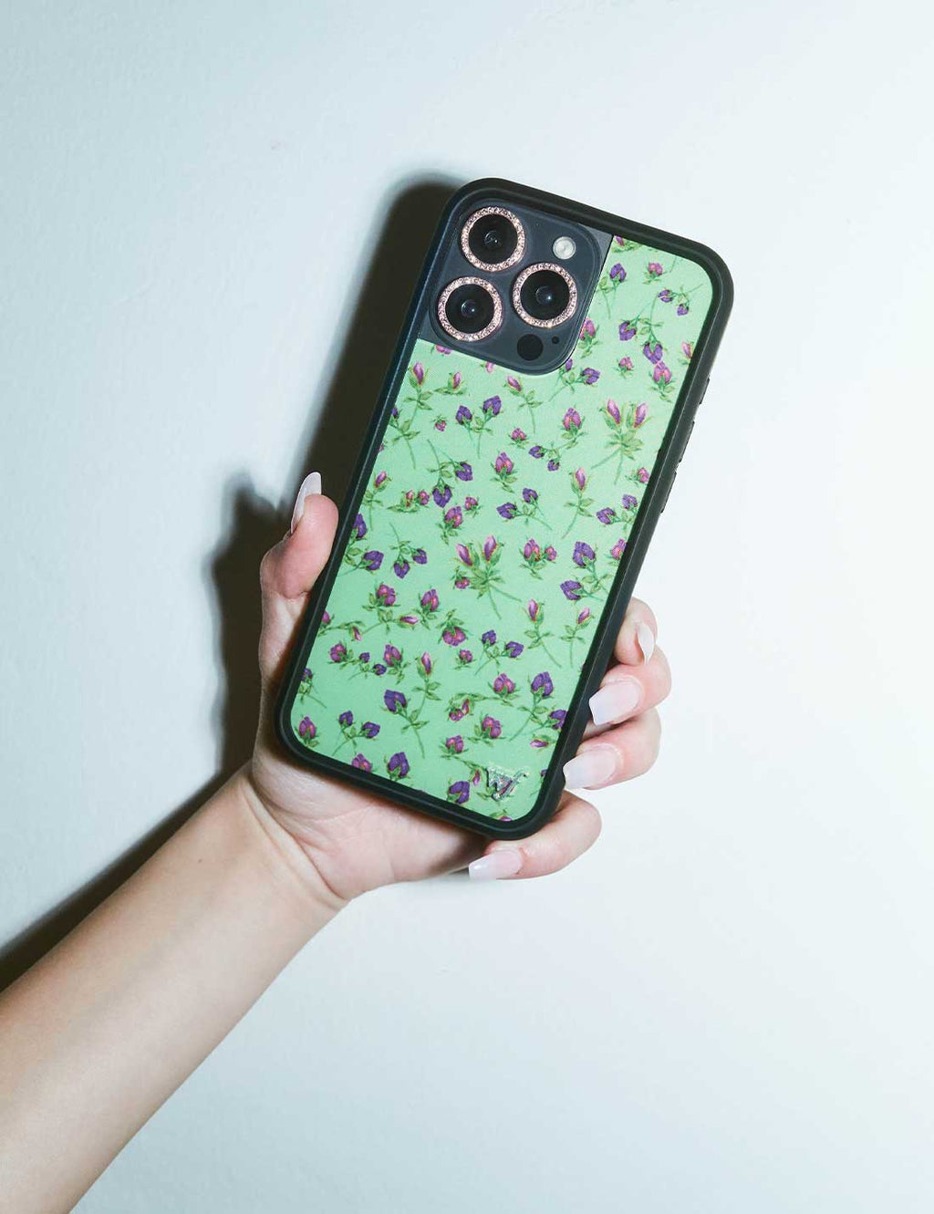 Wildflower Posie Rosie | Purple iPhone Case