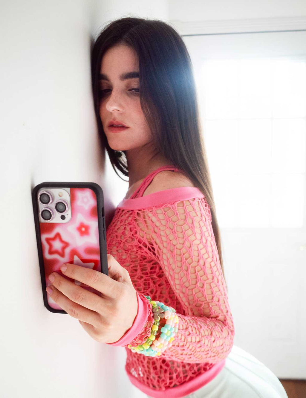 Wildflower Dream Star | Red iPhone Case