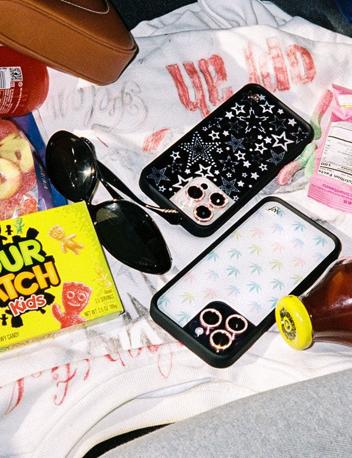 Wildflower Star Girl iPhone Case