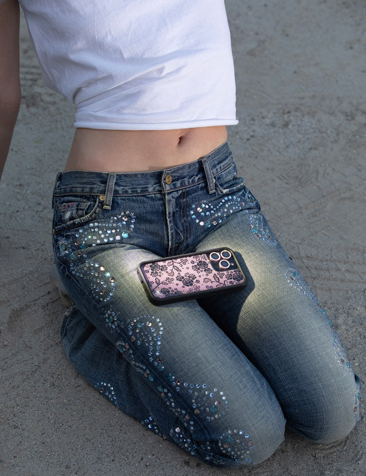 Wildflower Lace Lover iPhone Case