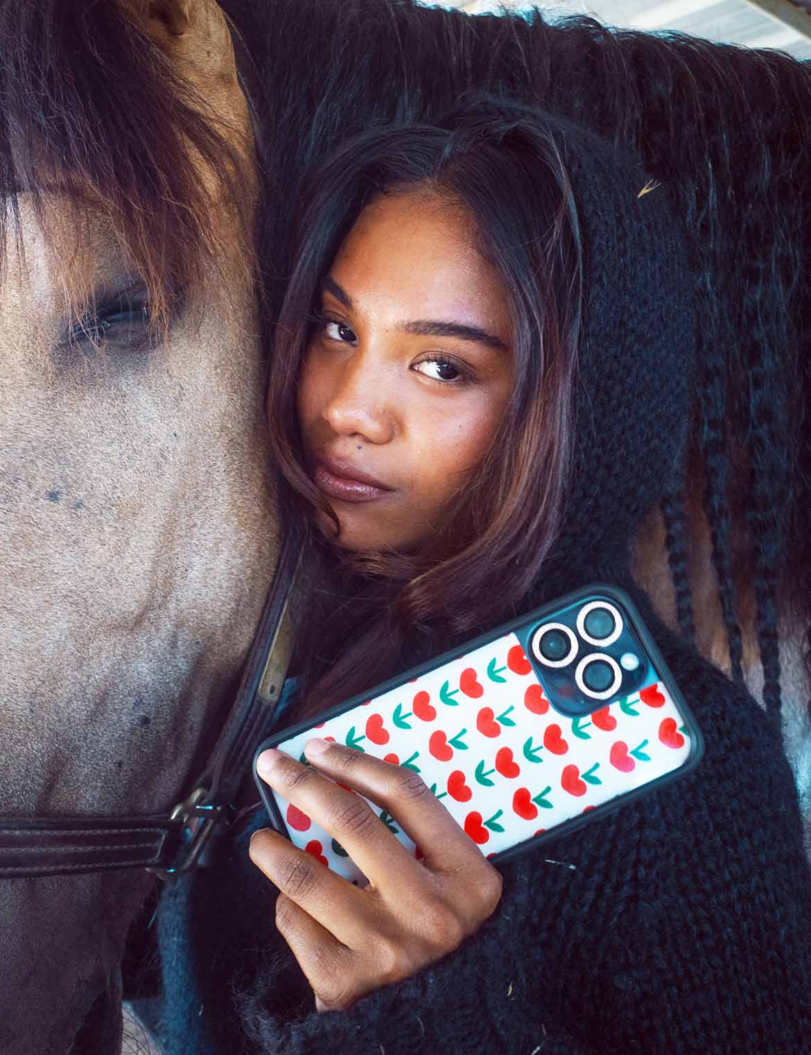 Wildflower Love Blooms iPhone Case