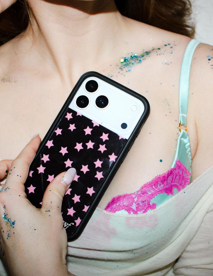 Wildflower Super Cute Stars iPhone Case