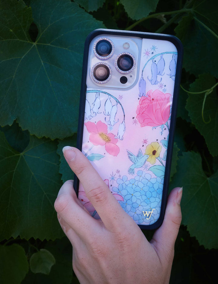 Wildflower Bluebelle Dreams iPhone Case