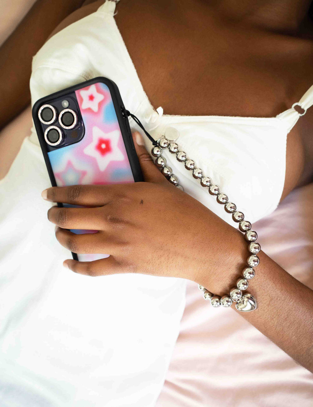 Wildflower Chrome Wristlet