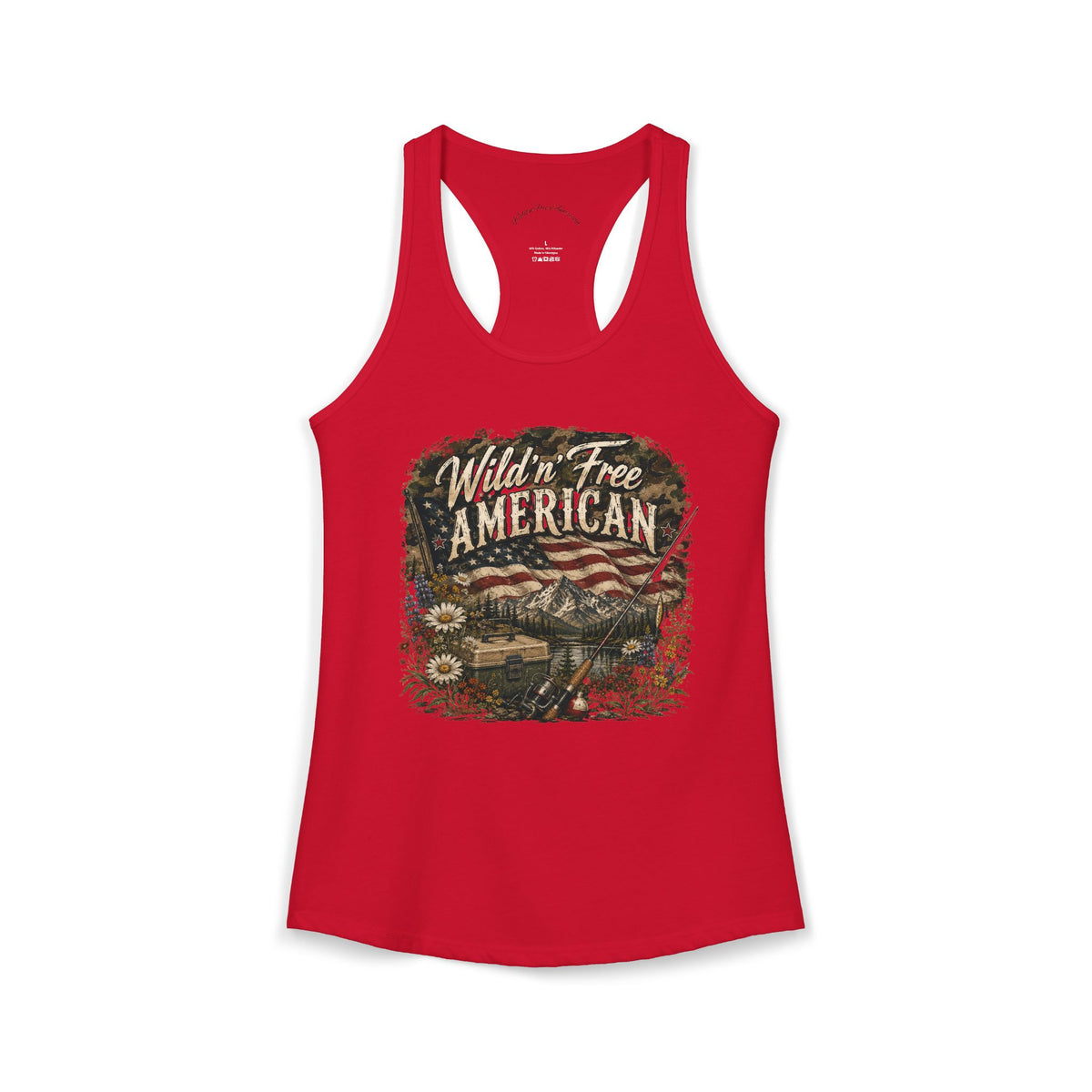Wild'n'Free American Exclusive - Women's Ideal Racerback Tank