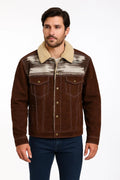 Scully 1015 Boar - Men's Suede Jean Jacket